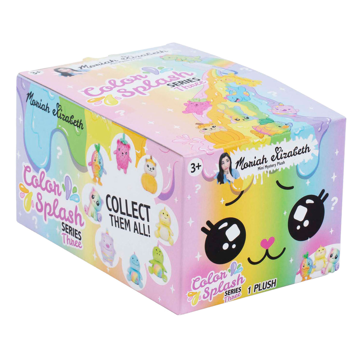 Peluche mystère Moriah Elizabeth - série 3 colour splash, 15cm