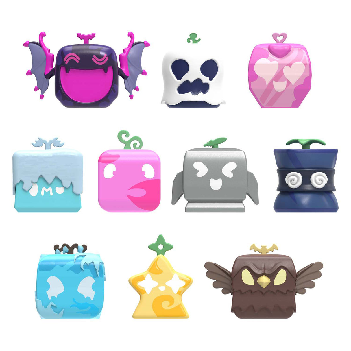 Pack de 4 figurines Roblox Blow Fruit