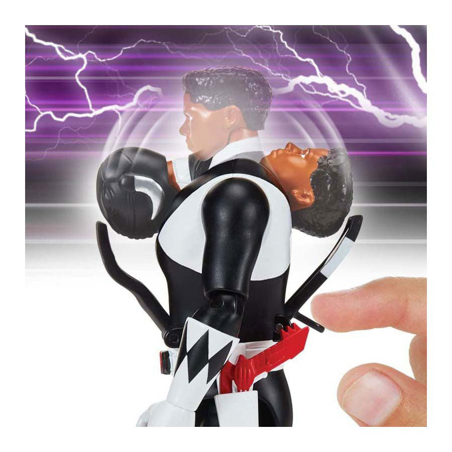 Boti power rangers voiture morphin ranger noir