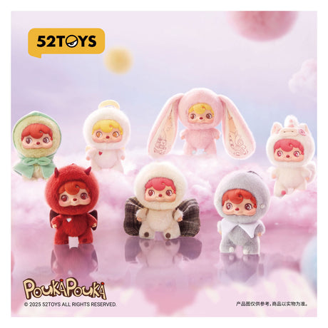 Boti poukapouka mood bubbles vinyl plush | 6 stuks