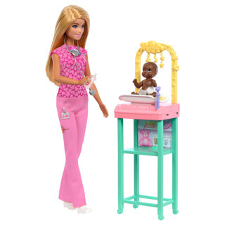 Barbie carrières bébé médecin poupée - poupée