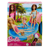 Mattel Blonde Pop avec piscine et glissement