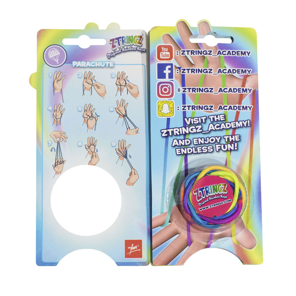 Jeux Goliath, corde arc-en-ciel ztringz