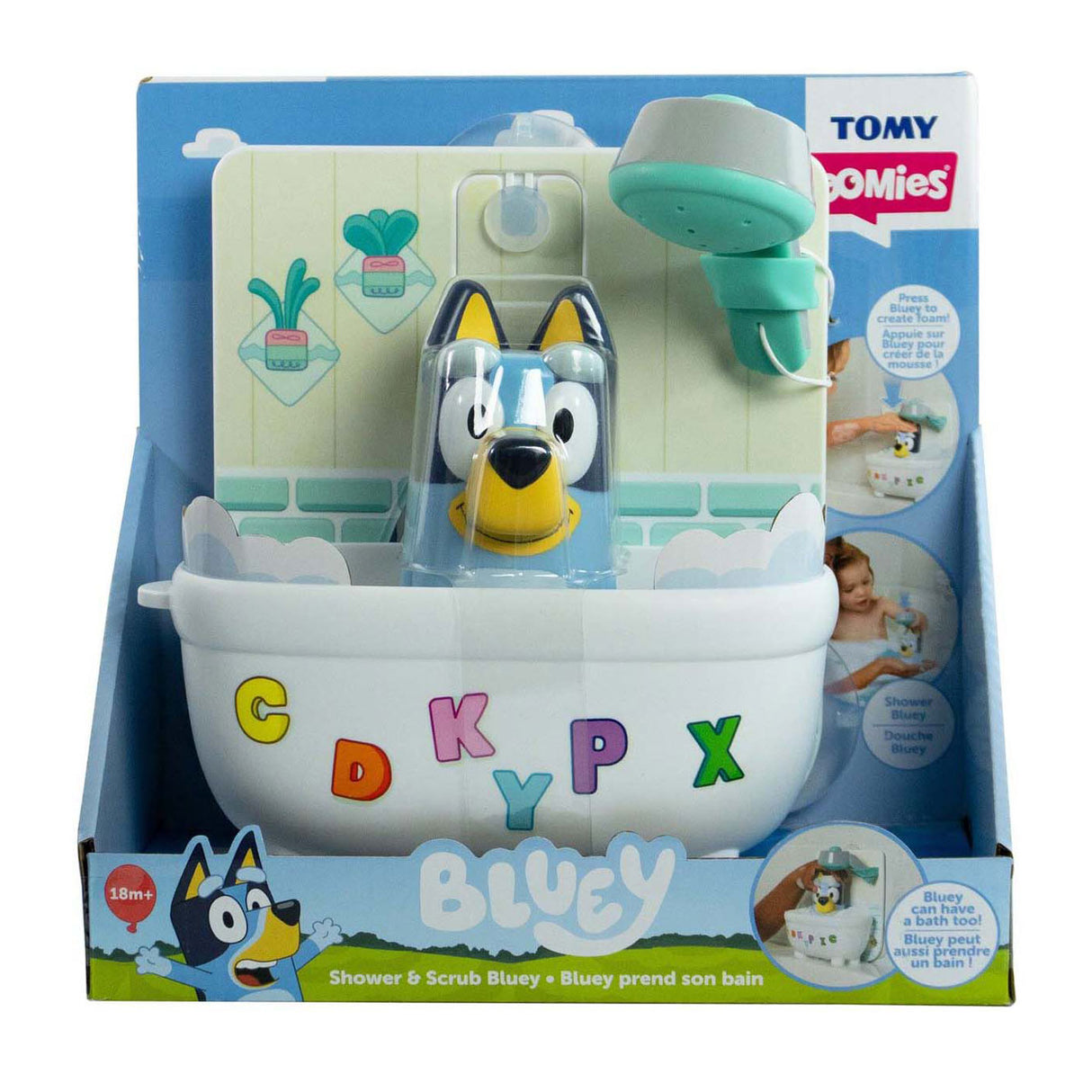 Gommage douche Spectron bluey bluey
