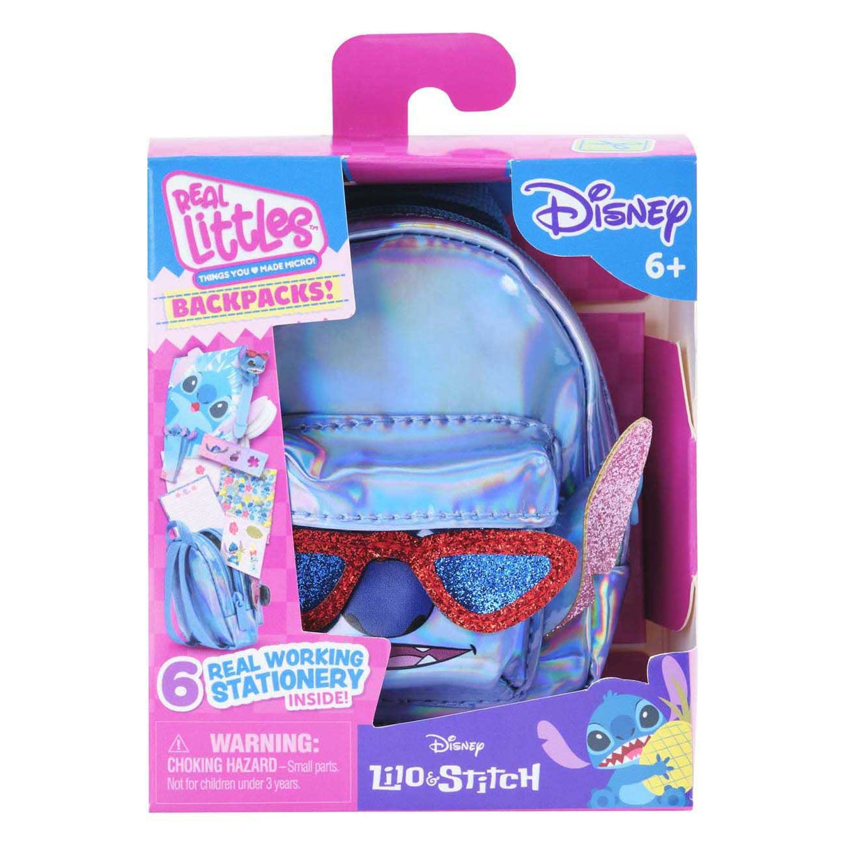 Sac à dos Spectron Real Littles Stitch avec accessoires