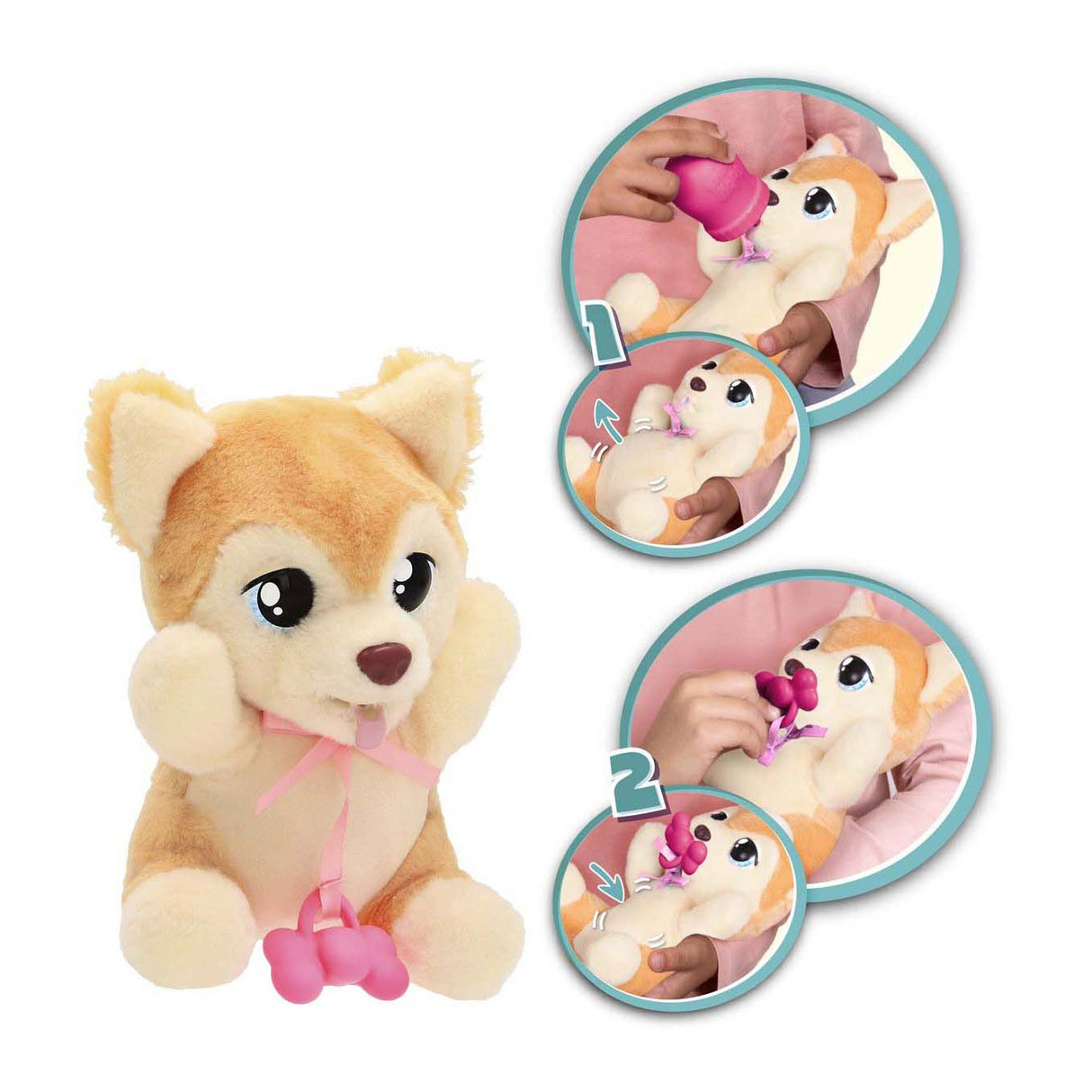 Imc Toys Baby Paws Yummy Shiba Inu Peluche - 20 cm