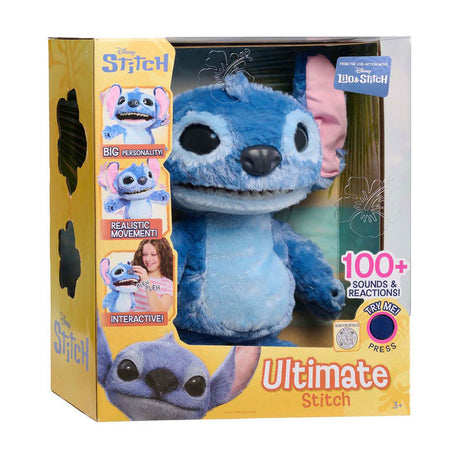 Jouez simplement à la peluche interactive Ultimate Stitch