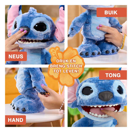 Jouez simplement à la peluche interactive Ultimate Stitch