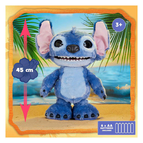 Jouez simplement à la peluche interactive Ultimate Stitch