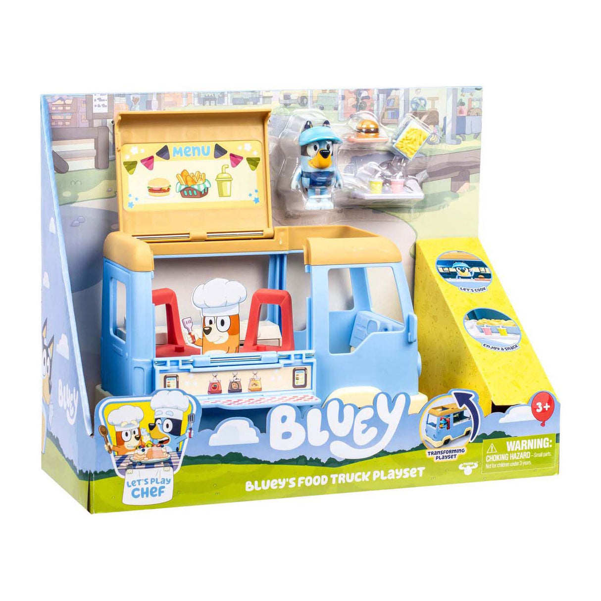 Moose Toys - Ensemble de jeu Bluey Food Truck