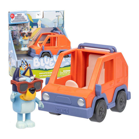 Spectron Bluey Car 4x4 avec figurine Bluey