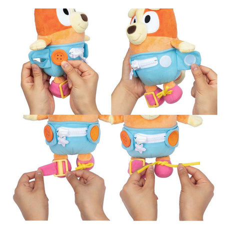 Moose Toys Bluey Baby Bingo Robe et jouet en peluche
