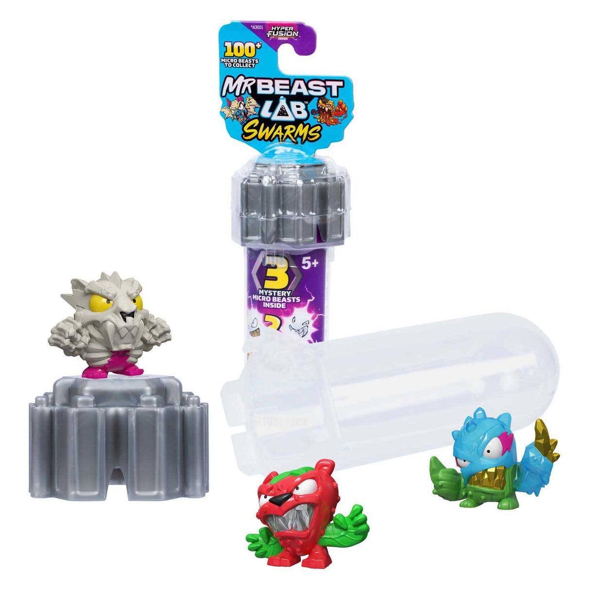 Moose jouets mrbeast essaims fusion pod série 3 - 3 pcs.