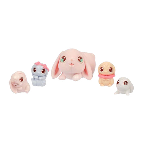 Petits animaux vivants maman surprise mini ensemble de jeu lapin