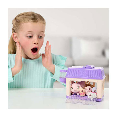 Petits animaux vivants maman surprise mini ensemble de jeu lapin