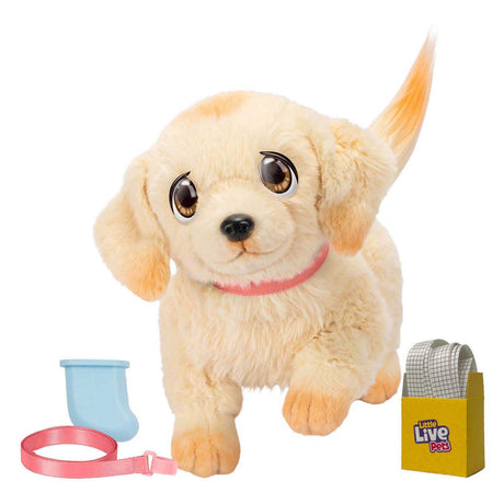 Petits animaux vivants ouchies chiot cooper - peluche interactive