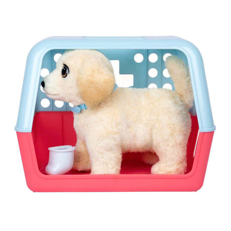 Petits animaux vivants ouchies chiot cooper - peluche interactive