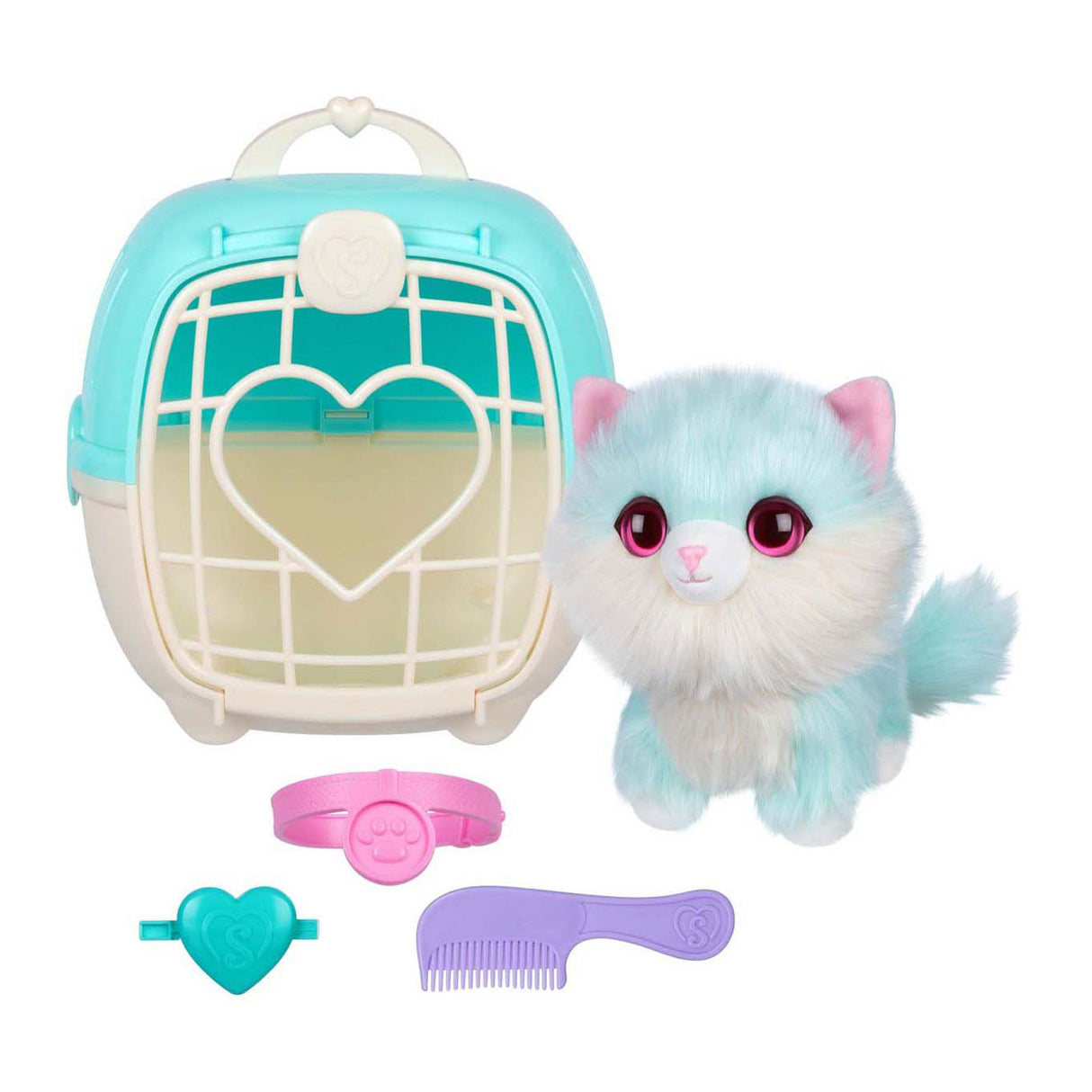 Spectron gratte un animal de compagnie mystère d'amour bleu
