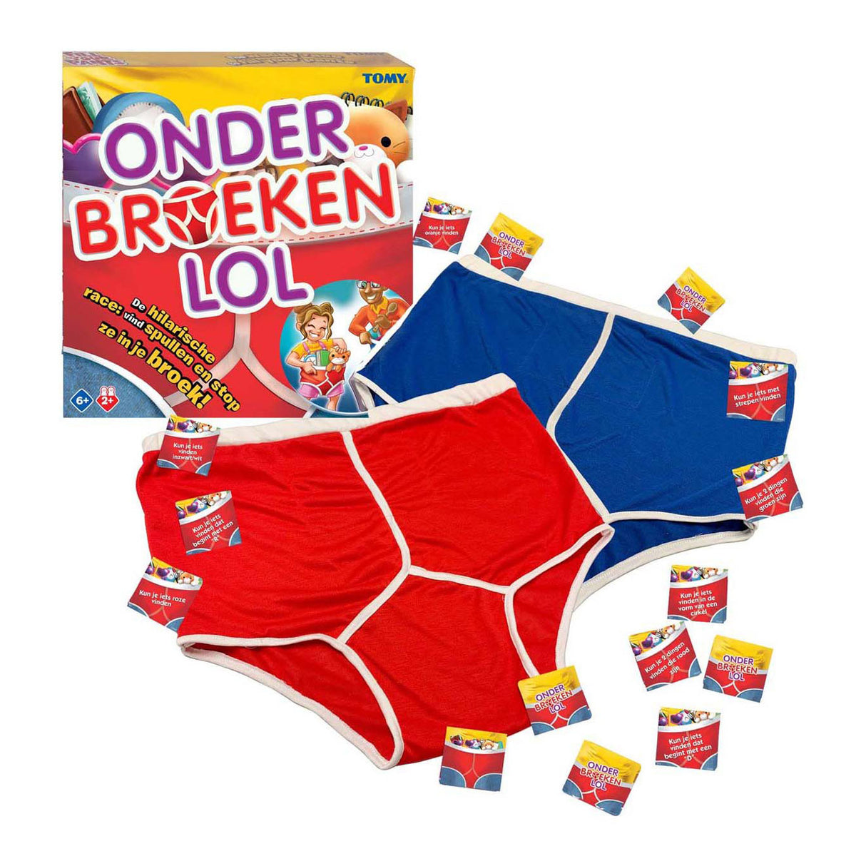 Tomy sous-vêtements amusants - jeu familial hilarant
