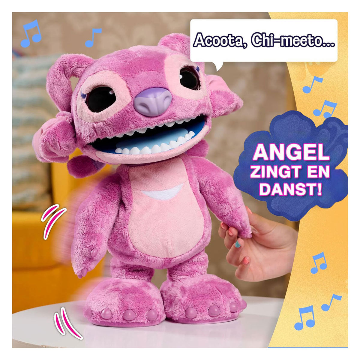 Jouez simplement à la peluche interactive Stitch Ultimate Angel