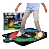 Jouez simplement au tapis de jeu Simon Jump - Tapis de saut électronique avec son léger - Jeu de mémoire active