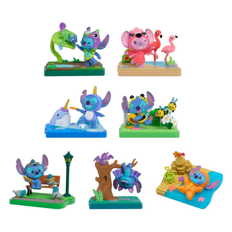 Jouez simplement à Happy haul Stitch se déchaîne et collectionnez des figurines