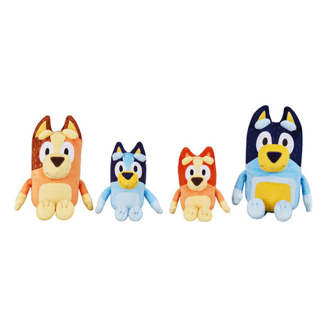Ensemble de peluches en peluche Bluey Moose Toys - 4 pcs.