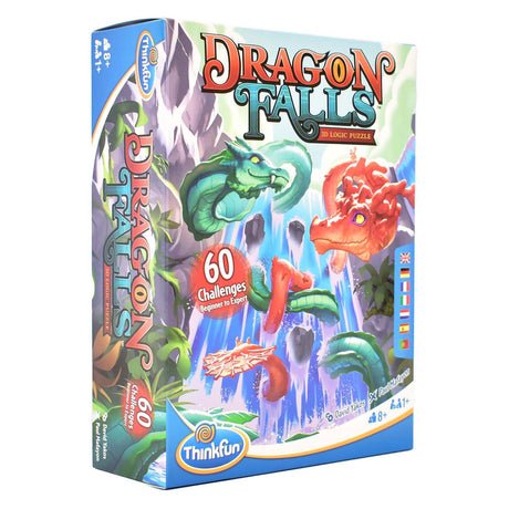 Thinkfun Dragon Falls Puzzle de réflexion 3D, 60 défis