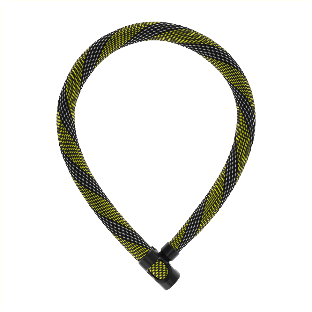 Abus Ivytex 7210 - Giallo - 110 cm - Lock a catena