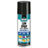 Bison adhésif spray universel 200 ml | 3 pièces