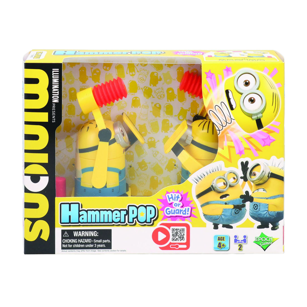 Epoch Minions Hammer Pop Game - jeu d'action pour une montée d'adrénaline