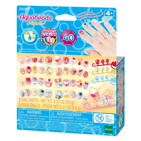 Recharge pour ensemble d'ongles étincelants Aquabeads