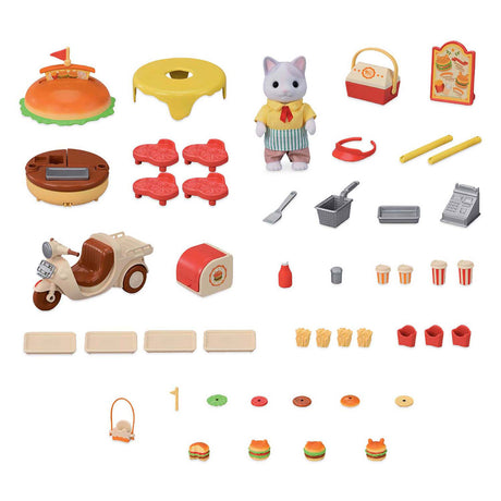 Stand de hamburgers des familles Sylvanian 5757