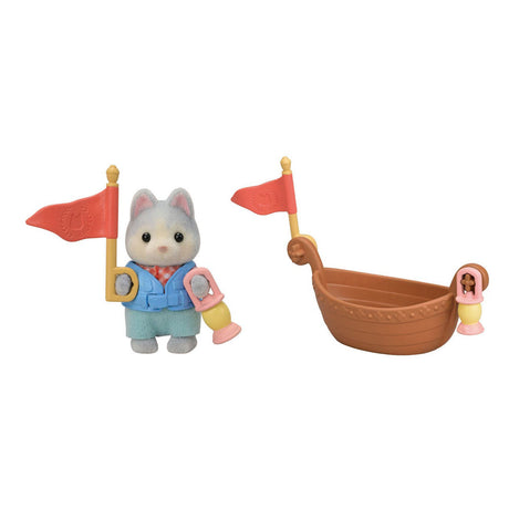 Sylvanian familles 5761 ensemble de cascade de forêt secrète