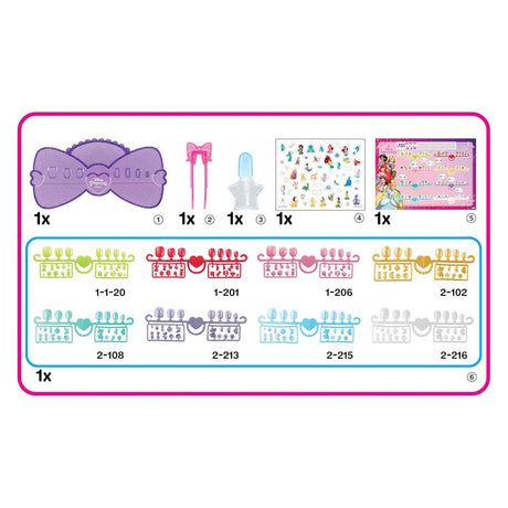 Aquabeads salon de manucure princesse disney