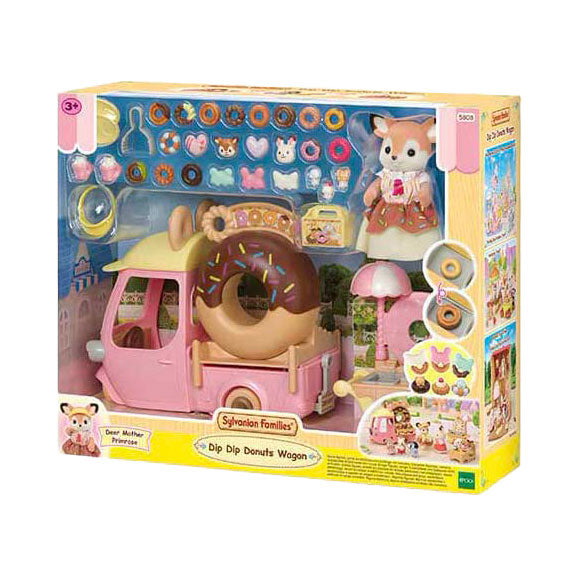 Sylvanian family 5808 chariot à beignets dip dip