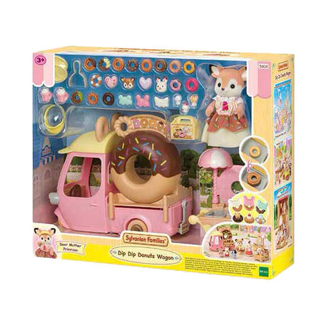 Sylvanian family 5808 chariot à beignets dip dip