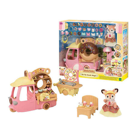 Sylvanian family 5808 chariot à beignets dip dip