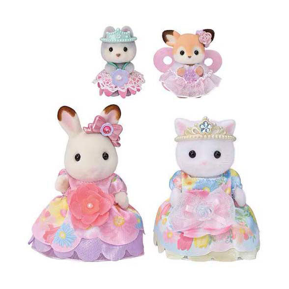 Sylvanian family 5809 ensemble princesse florale