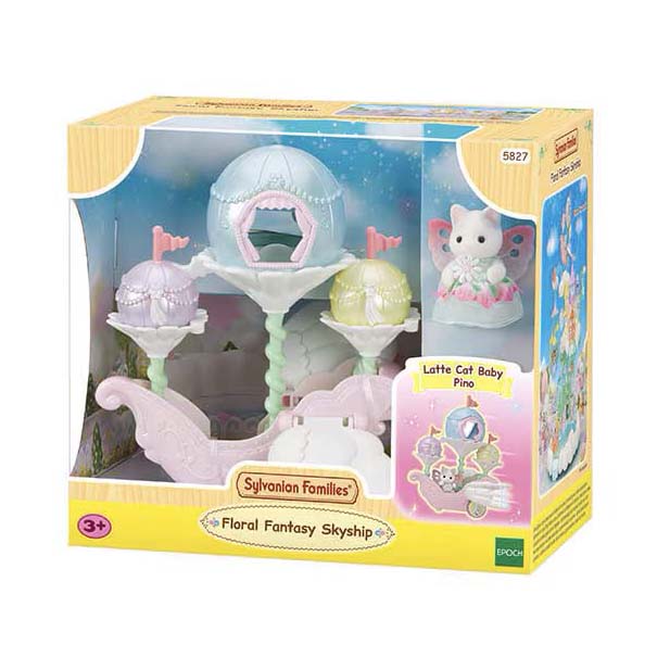 Sylvanian family 5827 vaisseau fantaisie floral