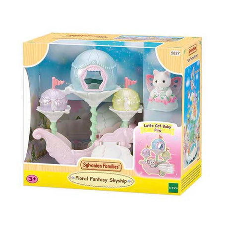 Sylvanian family 5827 vaisseau fantaisie floral