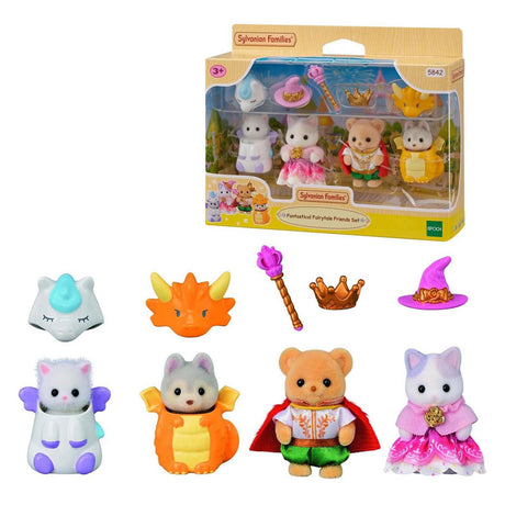 Sylvanian family 5842 ensemble d'amis de conte de fées fantastiques