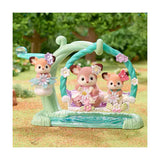 Sylvanian family 5801 bébé cerf et balançoire fleurie