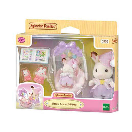 Familles Sylvanian 5806 ensemble de rêve endormi frère soeur