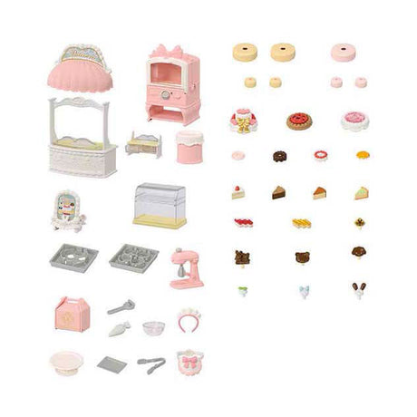 Sylvanian family 5807 pâtisserie pour maison de démarrage