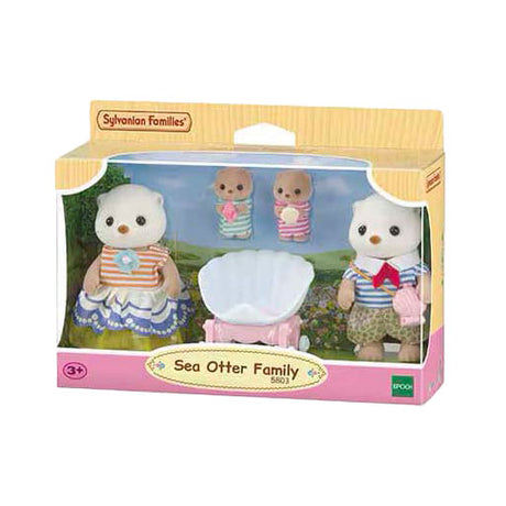 Familles Sylvanian 5803 famille des loutres de mer