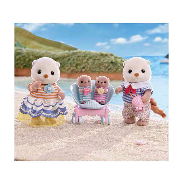 Familles Sylvanian 5803 famille des loutres de mer