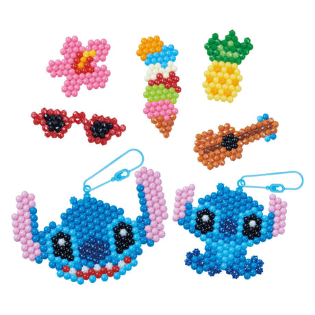 Ensemble de porte-clés Aquabeads stitch (700 perles) ensemble artisanal - perles qui collent à l'eau