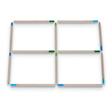 Bs toys puzzle d'allumettes - bois - à partir de 8 ans - 30 possibilités - jeu éducatif