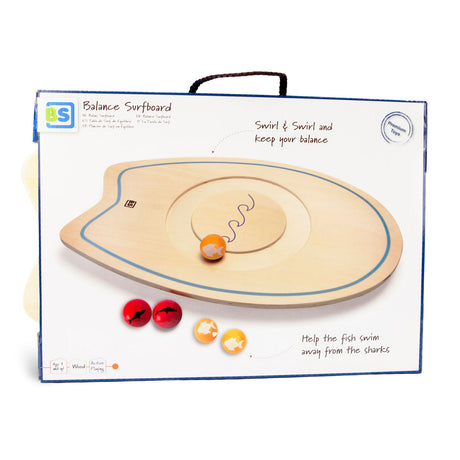 BS Toys Balance Surfboard Wood - Balance Game